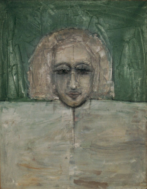 Portret szary